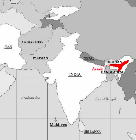 India: River Map of Assam (5 August 2003) - India | ReliefWeb-saigonsouth.com.vn