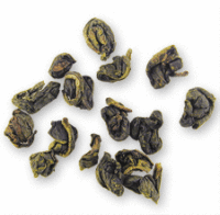 Gunpowder Green tea leaves