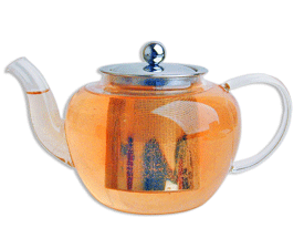 Glass Teapot With Infusion Time Control Function and Japanese