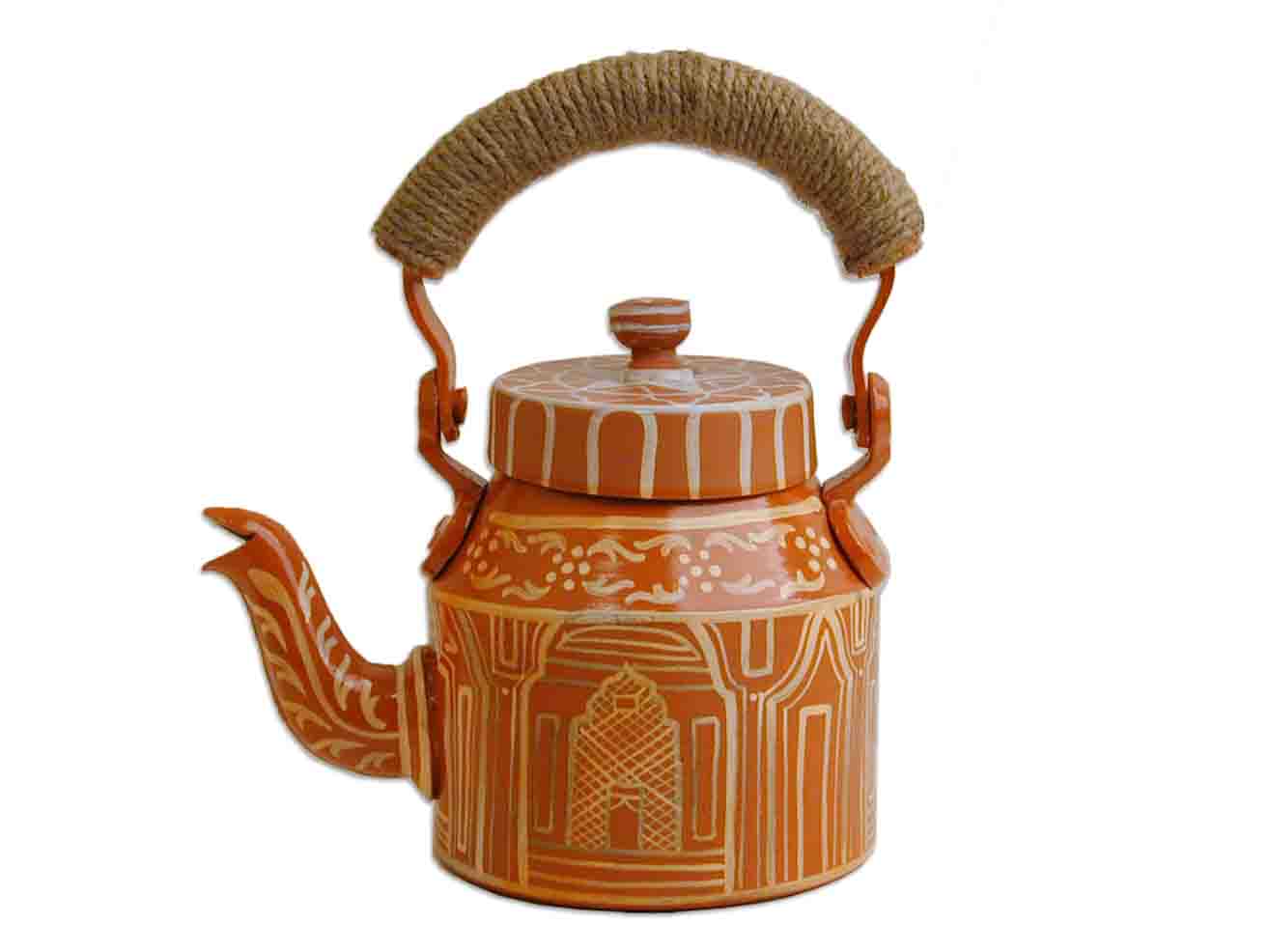 Painted Chai Pot – Jaipur