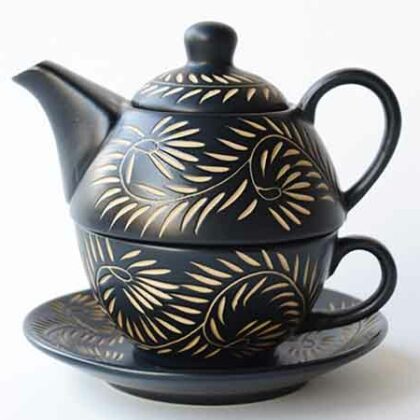 one cup henna teapot