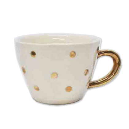 Ceramic Mug - Gold Confetti